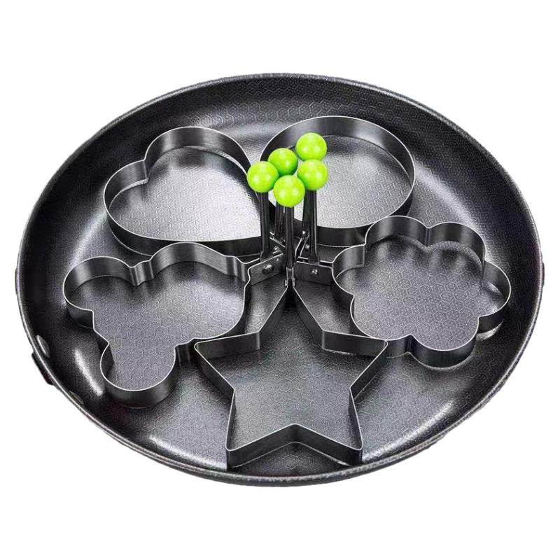 加厚不锈钢煎蛋器模型爱心型煎蛋模具创意煎蛋圈煎鸡蛋荷包蛋模具