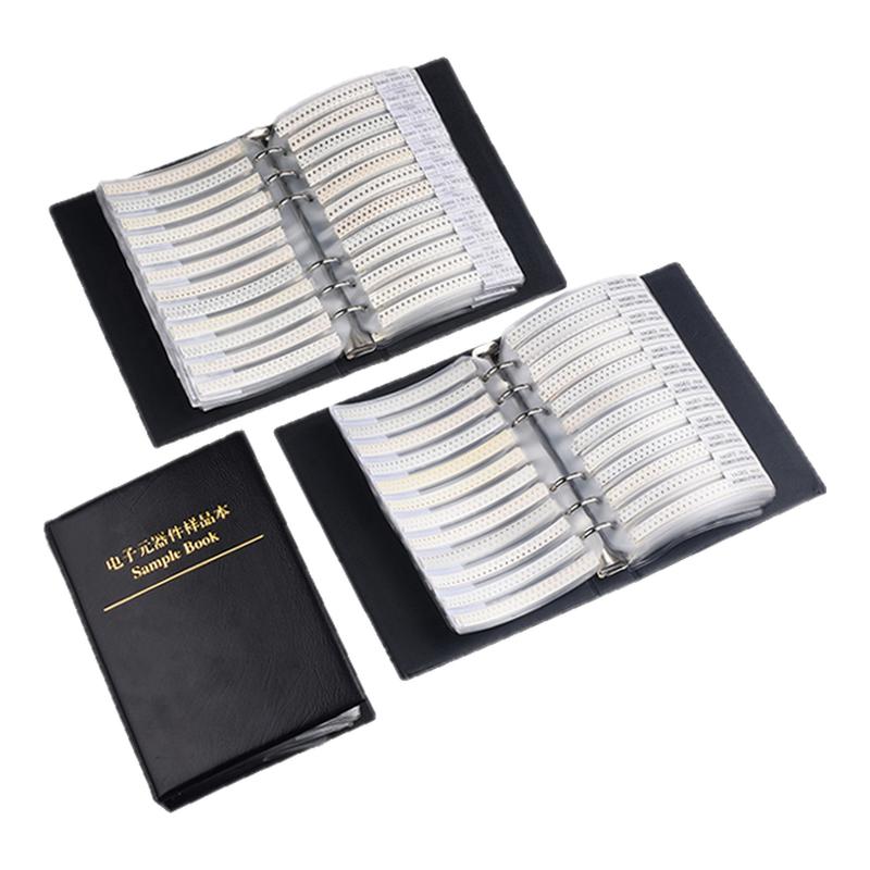 贴片电阻/电容本包0402 0603 0805 1206 0.5W贴片稳压管样品本册