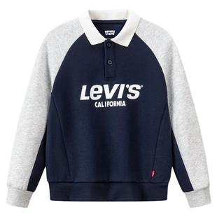【加绒】Levis李维斯儿童运动套装童装卫衣2025冬季新款男童长袖