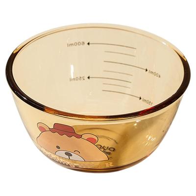 干饭熊高硼硅玻璃碗大汤碗