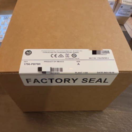 议价1756-PB75R 全新ControlLogix 机架安装冗余电源模块 1756PB7