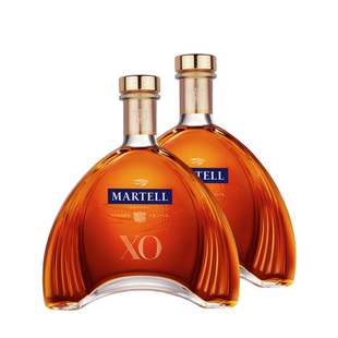 马爹利 XO干邑白兰地700ml双支保乐力加出品洋酒法国原瓶进口送礼