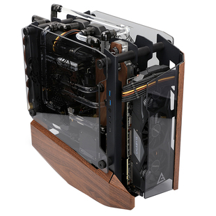 FUXK 安钛克锋芒木纹主题 定制主机 i7 10700K/RTX 3080 台式电脑