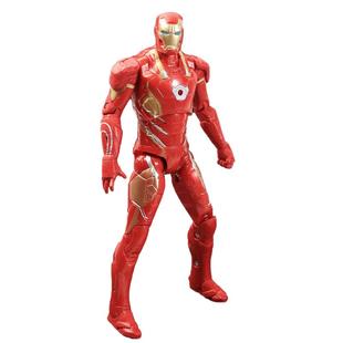 复仇者联盟玩具钢铁侠手办摆件蜘蛛侠灭霸绿巨人可动人偶模型套装