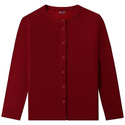 真彩超细羊毛保暖女长袖打底衫