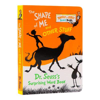 Dr.Seuss 有趣的影子书The Shape of Me and Other Stuff 英文原版绘本 苏斯博士纸板书 英语早教启蒙图画书