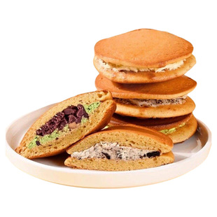 铜锣烧蒋欣同款华妃无加蔗糖奥利奥哆啦A梦动物奶油奶酪夹心蛋糕