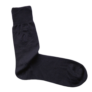 出口绿色黄黑色丝光棉男袜商务袜黑薄棉绅士袜除臭吸汗