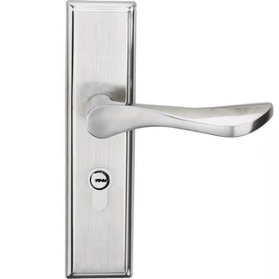 木门生产带匙单舌门锁执手把酒店彩不锈钢活动50舌工程70舌