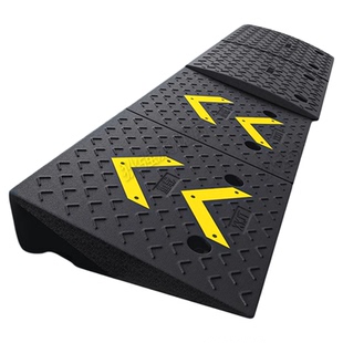 马路牙子斜坡垫实心橡胶垫台阶垫斜坡板汽车上台阶路沿高低落差垫