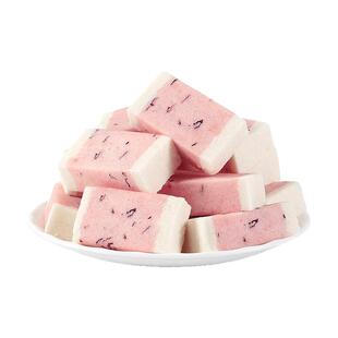 重瓣玫瑰芡实糕点无糖精米糕休闲早餐健康代餐饱腹零食品休息小吃