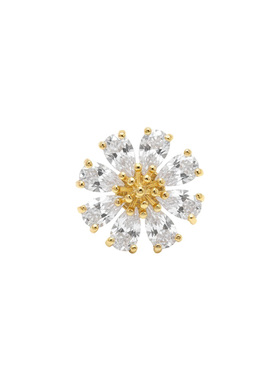 金色小雏菊胸针女高端精致时尚