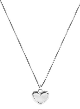 choker爱心ins小众纯银吊坠项链