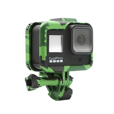适用gopro保护边框充电免脱壳