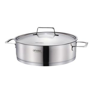 【断货清仓】Othello欧德罗不锈钢汤锅浅烧锅家用加厚煮粥锅炖锅