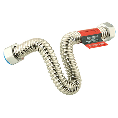 泛耐4分铜帽加厚304防爆金属软管