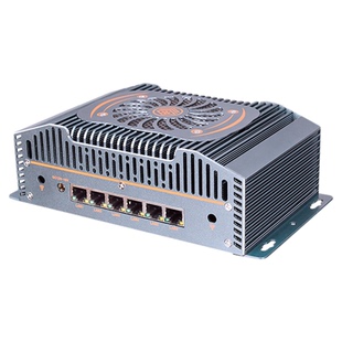 派勤6网口工控机Ultra5/7 125h 155h迷你软路由机器视觉工业电脑