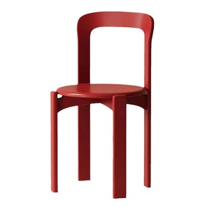 实木餐椅雷伊Rey椅北欧设计复古客厅餐桌椅家用网红中古书桌椅子