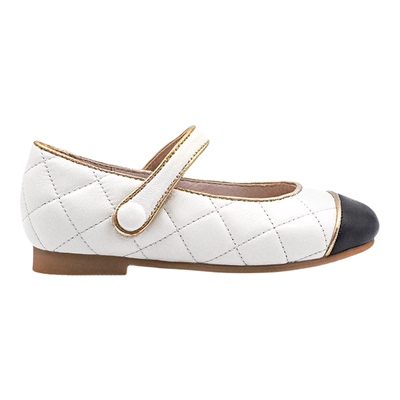 little winkaa法式刺绣蝴蝶结舞蹈鞋宝宝鞋子儿童公主鞋女童皮鞋