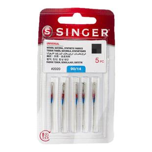 胜家用缝纫机针2020梭织面料针8/10/12/14/16/18巴西原装进口配件