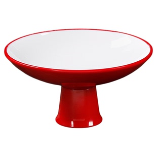 密胺盘子意境菜盘商用高脚碟餐厅糕点小吃凉菜盘酒店饭店专用餐具