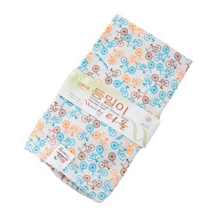 韩国进口凤凰花WeaVer自行车搓澡巾长条洗澡巾搓背巾拉条巾长款