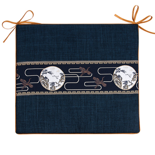 新中式红木椅垫餐桌垫子实木茶桌椅子坐垫茶台太师椅四季通用定制