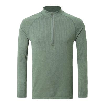 MetalVentTech长袖半拉链T恤