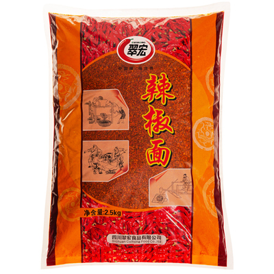 翠宏辣椒面一级中粗袋装海椒面