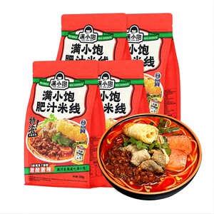 满小饱肥汁米线官方正品米粉方便速食食品袋装酸辣汤酸辣粉丝宵夜