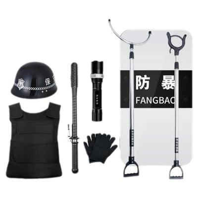 安保器材八件套防刺服幼儿园保安