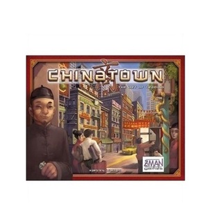 包邮 唐人街中国城谈判大亨Chinatown桌面游戏桌游卡牌中文版1.7