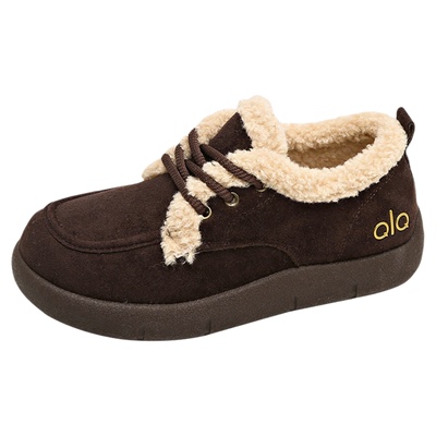 【赵露思同款】巨好看加绒棉鞋女