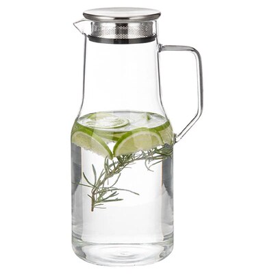 霜山冷水壶玻璃凉水壶家用耐高温