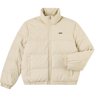 Lee25秋冬新品舒适版立领小Logo徽标男女同款面包羽绒服休闲潮