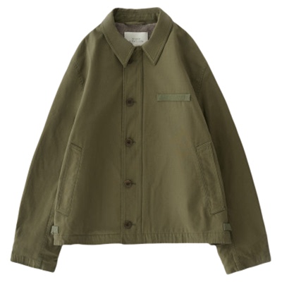 【秋冬新品】STUDIO NICHOLSON男士LINTON羊毛内衬工装夹克外套