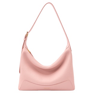 VH女包欣冉hobo包质感头层牛皮荔枝纹皮2025新款秋冬超轻单肩包包