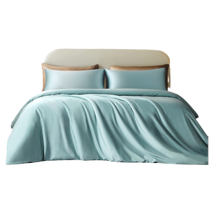 富安娜出品馨而乐60支长绒棉被套单件100全棉被罩150x200学生宿舍