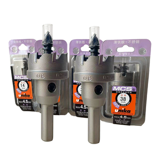 日本优尼卡不锈钢开孔器扩孔器铁板硬质合金打孔钻头MCS14-150MM