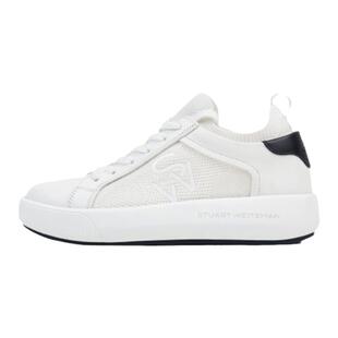 Stuart Weitzman/SW 5050 PRO 网面厚底小白鞋女运动鞋休闲板鞋
