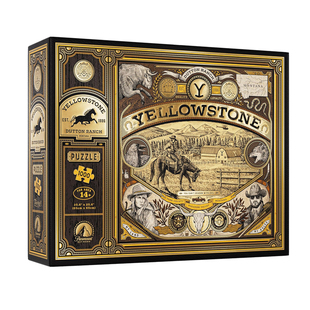 现货正版美国yellowstone黄石达顿美剧周边拼图玩具1000片礼物