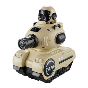 米佳遥控坦克汽车红外线感应双人对战儿童玩具小男孩生日礼物新年