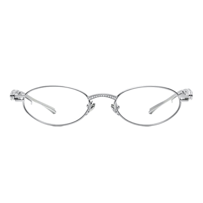 Jennie男女全框合金爱心钻石眼睛