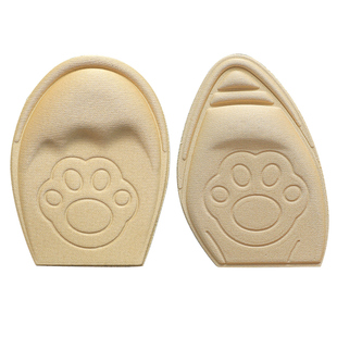 乐福鞋专用鞋大改小神器半码垫前脚掌垫鞋垫女半垫防痛软改小一码