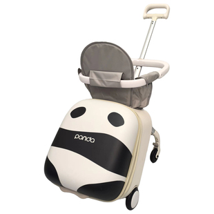 QBOX儿童可坐骑行李箱配件折叠护栏围栏1-3岁宝宝安全靠背坐垫