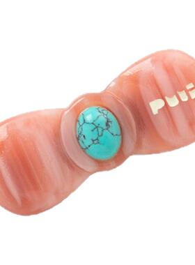 puui原创生活新款发夹可爱彩色醋酸边夹鸭嘴夹刘海夹ins少女发卡