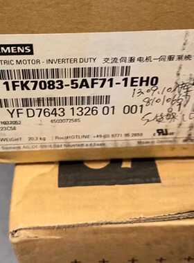 议价原装伺服电机1FK7083-2AF71-5-1SA0-1AG0-1RG1-1EH0-1FH2-1FG