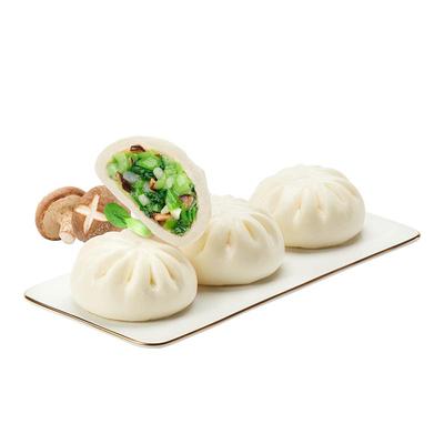合口味香菇青菜大包早餐包子