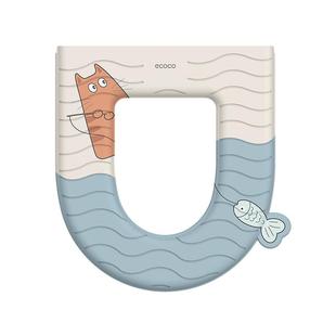 ecoco防水马桶坐垫冬季2024新款家用坐便垫圈四季通用粘贴马桶垫