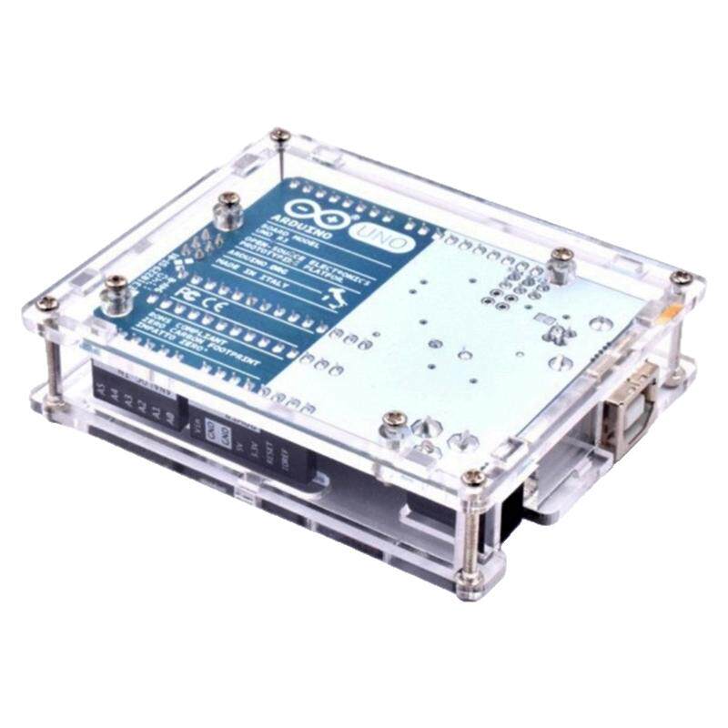 适用于arduino UNO R3/R4 mega2560开发板改进版外壳亚克力保护盒